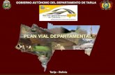 Plan Vial Departamental SEDECA TARIJA