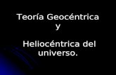 Teoria Helio y Geocentrica