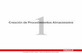 Manual 1 Oracle - Procedimientos Almacenados