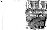 Bourdieu, Pierre (1976), “El campo científico” en “Intelectuales, política y poder”, Buenos Aires, EUDEBA, 2000 (I)