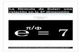 Euler Una Relacion en La 4a Dimension