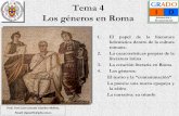 Tema 4. Los Generos en Roma