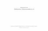 Manual de Métodos Matemáticos I. 2012. F. Finkel, A. González