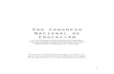 CONGRESO NACIONAL DE EDUCACIÓN