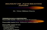 11. Manejo de pancreatitis aguda Dr Miñano