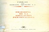 Quiles Ismael - Volumen 05 - Filosofia de La Educacion Personalista (1981)
