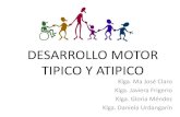 DESARROLLO Motor Atipico Tipico