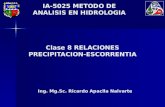 Clase  8_Relación Precipitación-Escorrentía