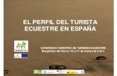 El Perfil Del Turista Ecuestre en Espana