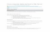 102057967 Como Importar Datos de Excel a SQL Server