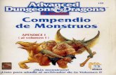 AD&D 2.0 Compendio de Monstruos