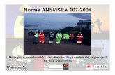 Presentación NORMA ANSI-ISEA 107-2004