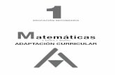 Adaptación Curricular - Matemáticas 1ºESO - [Anaya]