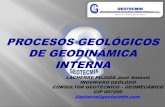 Procesos geológicos de geodinámica interna