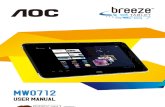 AOC MW0712 Tablet Manual Del Usuario_V2.0