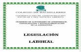 cuaderno de actividades legislación laboral