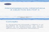 Programacion Orientada a Objetos - PHP 5