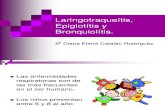Laringotraqueitis Epiglotitis y Bronquiolitis