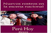 Perú Hoy. Nuevos rostros en la escena nacional