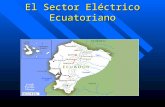 Sector Electrico Ecuador