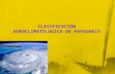 Clasificacion Agroclimatologica de Papadakis