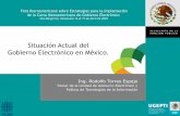 Foro Iberoamericano Sobre Estrategias Para Implementar La Carta Iberoamericana de Gobierno Electronico Experiencia Mexicana