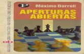 Aperturas Abiertas - Máximo Borrell
