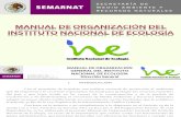 MANUAL DE ORGANIZACIÓN (INSTITUTO NACIONAL DE ECOLOGIA)