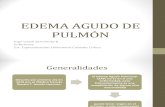 EDEMA AGUDO DE PULMÓN