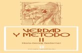 Gadamer, Hans-Georg - Verdad y Metodo