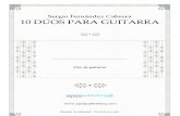 FERNANDEZ CABRERA - 10 Duos Para Guitarra (Two Guitars - Due Chitarre)
