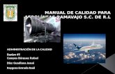 Manual de calidad para aerolíneas BAMAVAJO S