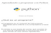 Python en 8 Horas