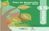 Plan de Desarrollo 2012 -2015 Comuna 15