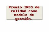 Modelos de Gestion y Premio IMSS