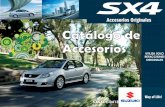 Catálogo de Accesorios SX4 Sedán