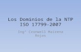Los Dominios de La NTP ISO 17799-2007