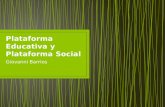 Plataforma educativa y plataforma social