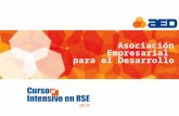 Curso Intensivo en Responsabilidad Social Empresarial 2010 - AED