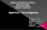Agentes Teratogenos Genetica y Conducta
