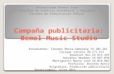 Campaña publicitaria Bemol Music Studio