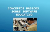 Conceptos software educativo