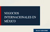 Negocios internacionales en mexico
