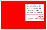 PROGRAMA ELECTORAL PSPV-FOIOS 2015 (CST)