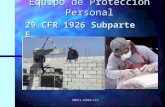 Epp  equipo de proteccion_personal_subparte_e
