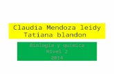 Claudia mendoza leidy tatiana blandon