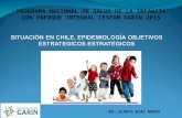 1. chile, epidemiología estándaresn de salud de la infancia. objetivos estratégicos