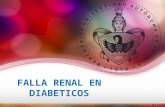 Falla renal en diabeticos