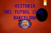 Historia del FCBarcelona