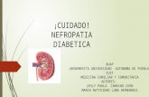 Complicaciones en el diabetico: Nefropatía diabética